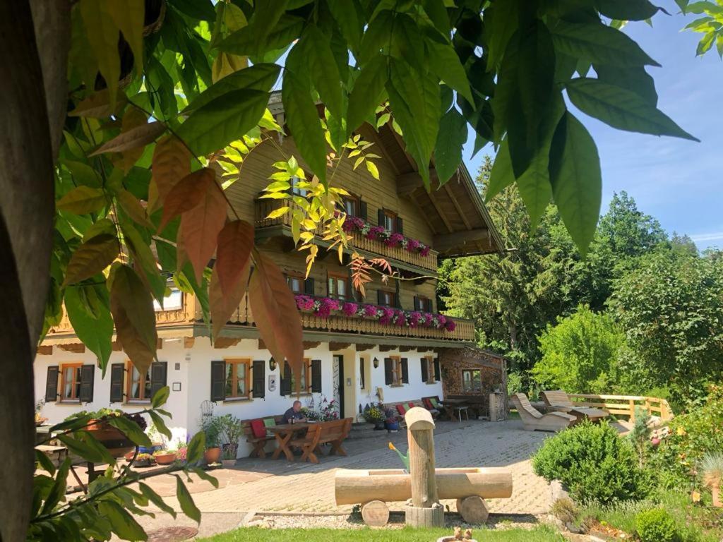 Gaestehaus Herbstbauernhof Siegsdorf Buitenkant foto